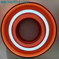 Letras de Canal Metálicas 3D Personalizadas con Iluminación Frontal, Riel Guía, Letrero de Neón Acrílico Sintético, Impermeable IP65, para Publicidad en Parques, Uso en Centros Comerciales y Señalización de Dirección