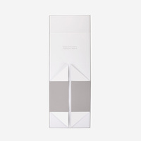 Boîtes cadeaux rigides en carton ondulé avec logo personnalisé de luxe, nouvelle conception, imprimées en relief, avec couvercle magnétique pour l'emballage de chaussettes en fourrure
