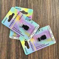 Bouchons anti-poussière adhésifs anti-perte pour iPhone 15 16 17 Pro Max Plus, capuchon de protection universel en métal pour port de charge Type C