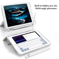 Étui de protection portable souple et transparent pour tablette, compatible avec iPad 7e, 8e, 9e génération, iPad Air 4, 5, iPad 10e génération 2022 10.9