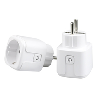 Enchufe Inteligente Multifunción con Wifi para Automatización del Hogar, Enchufe Inteligente con Control Remoto de 16A, Kit para el Hogar, Enchufe Inteligente para Portugal, Corea y la UE