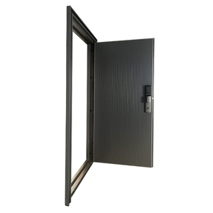 Puerta <span class=keywords><strong>de</strong></span> Seguridad <span class=keywords><strong>de</strong></span> Aluminio <span class=keywords><strong>de</strong></span> Estructura Reforzada con Acabado <span class=keywords><strong>Exterior</strong></span> Moderno, Resistente a la Humedad y con Características Antirrobo <span class=keywords><strong>para</strong></span> el Hogar - Product Image 3