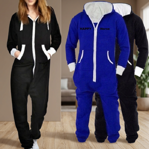 Tuta Intera in Pile Traspirante per Casa - Pigiama Unisex da <span class=keywords><strong>Uomo</strong></span> - Product Image 2