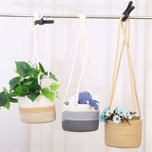 <b>Storage</b> Small <b>Baskets</b> Autumn Rattan Woven Fruit <b>Basket</b> for Organizing Cotton <b>Toys</b> - Product Image 3