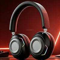 Casque de jeu 2026 avec basses puissantes, casque supra-auriculaire, charge rapide, casque de jeu avec récepteur USB 2.4G