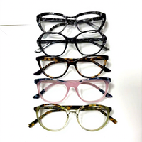Gafas Ópticas Unisex de Alta Calidad OEM, Montura Cuadrada Completa de Acetato, Textura Pulida a Mano, Flexibles y Resistentes