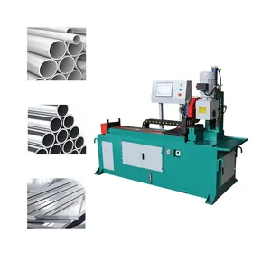 CNC Servo alimentazione automatica 45 90 gradi macchina da taglio per tubi quadrati rotondi per metallo alluminio acciaio