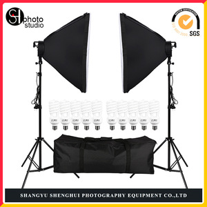 Shangyu Shenghui Photography Lighting Kit 5070 With Softbox 5 Light Heads For Studio Photo Video - Product Image 1
