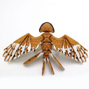 Figura Posable de Búho Granizo Impresa en 3D de Plástico con Alas y Cabeza Totalmente Flexibles, Juguete Sensorial Antiestrés <span class=keywords><strong>para</strong></span> Escritorio, Escala 1/12 - Product Image 5