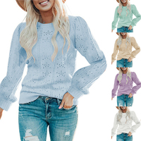 Winter Herbst Cardigan Kaschmir hals Übergroße Strick pullover Damen Plus Size Hollow Cored Garn Basis Shirt Langarm pullover