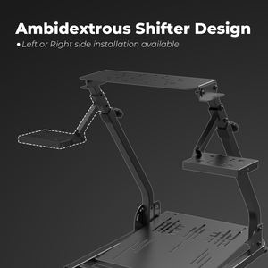 Support de <span class=keywords><strong>volant</strong></span> de course réglable en hauteur avec logo personnalisé, simulateur de cockpit, support de <span class=keywords><strong>volant</strong></span> en métal, garantie 1 an - Product Image 4