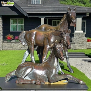 Tượng ngựa chạy bằng đồng nguyên khổ - Product Image 3