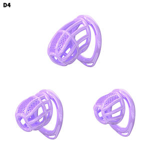 Dispositivo de Castidad Masculina, Jaula para Pene Ligera, Vertical, Invisible, con Bloqueo, Jaula de Castidad para Hombres, Juguetes Sexuales para Adultos, para Ejercicios de Pene Masculino - Product Image 6