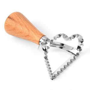 Moule à biscuits, <span class=keywords><strong>emporte</strong></span>-pièce à pâtisserie avec manche en bois et bord cannelé, ensemble d'<span class=keywords><strong>emporte</strong></span>-pièces <span class=keywords><strong>pour</strong></span> raviolis, outils essentiels <span class=keywords><strong>pour</strong></span> les biscuits - Product Image 5