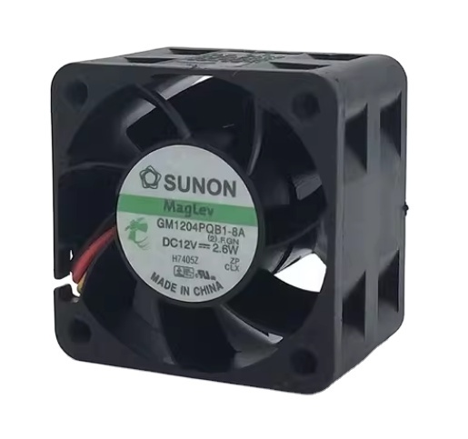SUNON 1U2U Server AC Axial Fan 4CM 4028 12V 2.6W GM1204PQB1-8A with Ball Bearing Electric Power Source ODM Support