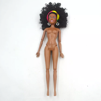 Fabricant de poupée noire 12.5 pouces, Oem africain, poupée noire à vendre