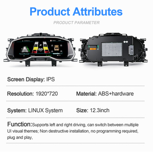Navihua <b>for</b> VW Volkswagen Sagitar 2019-2020 New Upgrade LCD Instrument Linux System Carplay Auto <b>Speedometer</b> <b>Car</b> <b>Digital</b> Cluster - Product Image 6