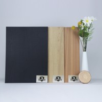 Panneau texturé en MDF mélaminé E0 imperméable et ignifuge 2100*2800mm pour cuisine moderne, salle de bain, armoire
