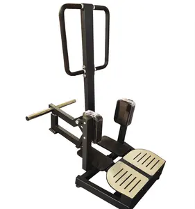 Machine de gymnastique à plaque chargée, machine d'extension de jambe, entraînement de force debout, inducteur de hanche