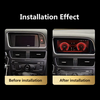 4 + 64G Écran 8.8 pouces 8 CORE autoradio Q5 Android Car Stereo Auto GPS Navigation Wireless Carplay pour Audi Q5 2009-2017