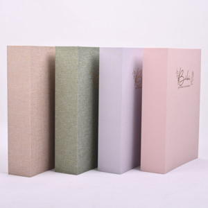 Ôn Châu nhà máy biểu tượng tùy chỉnh Linen A4 danh mục đầu tư 1-2-3 inch chất kết dính 3 nhẫn màu Clip kế hoạch Album phim chất kết dính thư mục nộp hồ sơ - Product Image 2