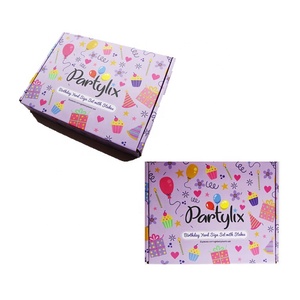 Nhà Máy Trực Tiếp Tùy Chỉnh In Vận Chuyển Mailing Boxes Màu Sóng Giấy Carton Kraft Hộp Bao Bì Với Mailing Box - Product Image 5