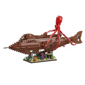 โมเดล C9030เรือดำน้ำหอยโข่ง20000ไมล์ใต้ทะเลของเล่นสร้างสรรค์เข้ากันได้กับชุดของเล่นก่อสร้าง
