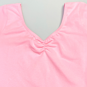 A8003 Vente chaude <span class=keywords><strong>Justaucorps</strong></span> de danse en coton à manches longues pour enfants, taille personnalisée, <span class=keywords><strong>justaucorps</strong></span> de ballet pour enfants, <span class=keywords><strong>justaucorps</strong></span> de gymnastique pour filles - Product Image 2