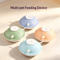 Kit d'alimentation multi-usages pour animaux de compagnie, biberon + plateau d'abreuvement pour chiots et chatons nouveau-nés, distributeur de lait pour animaux de compagnie