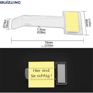 Recibo plástico billete titular factura titular temporal de la tarjeta de estacionamiento titulares - Product Image 4