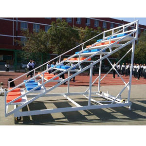 Attrezzatura da competizione per atletica leggera di alta qualità, marca HANGJIA, in acciaio ad alto tenore di carbonio, con tribuna per 12 persone. - Product Image 1