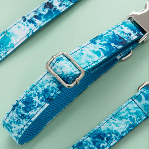 निर्माता कस्टम लक्जरी पालतू कुत्ते कॉलर पॉलिएस्टर नायलॉन समायोज्य और पंखा क्लासिक और सुंदर प्रशिक्षण कॉलर - Product Image 4