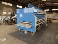 Nouvelle plieuse de serviettes industrielle textile Sunflower ZD3000 électrique 220V à gaz pour nappes, anti-plis