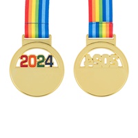JP0108 Medallas y Trofeos de Bádminton con Grabado Personalizado Duradero, Medallón de Voleibol, Béisbol y Tenis con Soportes de Aleación de Zinc y Correa