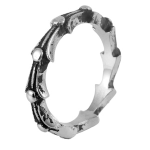 Anillo con púas unisex yunnique, plata de ley 925, diseño geométrico, joyería de regalo - Product Image 5