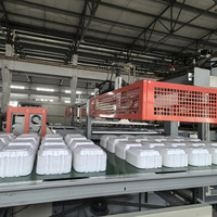 2-in-1 busa EPS lembar Extruder & Thermoforming mesin untuk kemasan pabrik