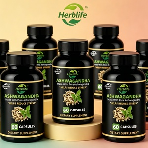Cápsulas de Ashwagandha con Extracto de Raíz, Suplemento Alimenticio Herbal, Marca Privada OEM, Venta al Por Mayor de Fábrica - Product Image 3