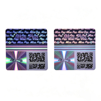 Étiquette de sécurité holographique de haute qualité de la marque ZHONGAN, code QR personnalisé, autocollant anti-effraction, modèle ZA-25 pour les soins personnels