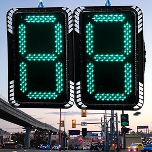 高速配信LEDデジタルカウントダウンタイマー交通サイン赤/黄/緑交通安全IP53/IP55保護用<span class=keywords><strong>PC</strong></span>ダイキャスト - Product Image 2