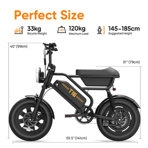 EU Stock Electric Bike City Electric Dirt Bike 48V 13Ah 16*3 Inch <b>Tire</b> Electric Bicycle <b>Kit</b> E Mountain Bike Bicycle Part - Product Image 6