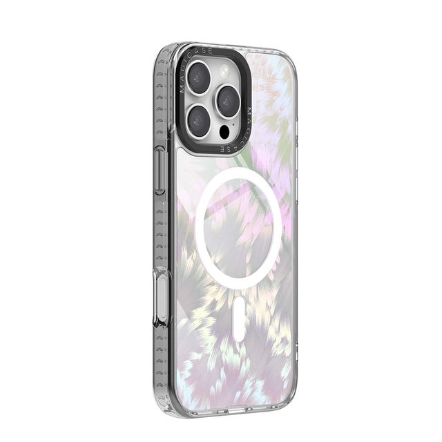 Magnetic Wireless Charging Function Frosted TPU+PC Shockproof Phone Cases for iphone 16 17 Pro Max Phone Accessories