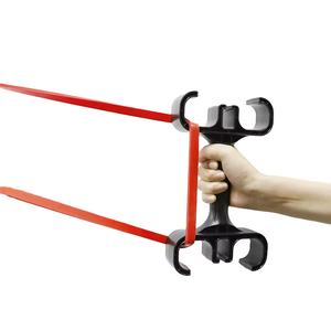 La fascia per <span class=keywords><strong>allenamento</strong></span> per tutto il corpo portatile per palestra da <span class=keywords><strong>casa</strong></span> maneggia la maniglia delle fasce di resistenza in materiale <span class=keywords><strong>ABS</strong></span> - Product Image 2