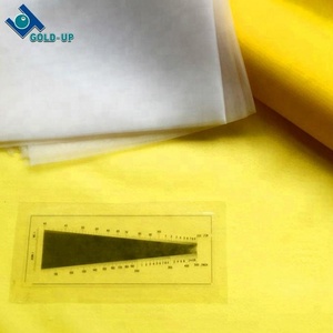 Vàng-up 100% <span class=keywords><strong>Monofilament</strong></span> <span class=keywords><strong>Polyester</strong></span> đồng bằng Dệt Lụa Màn hình in ấn lưới cho sứ/vải/Dệt/PCB in ấn - Product Image 4