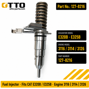 Injecteur de carburant pour excavatrice OTTO E320B E325B 1278216 127-8216 pour moteurs CAT 3116 3114 3126 – Pièce de rechange injecteur-buse - Product Image 1