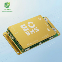 ECBMS 16S 32S 80A 120A 300A BMS Léger LiFePO4 Li-ion Équilibreur Actif BT Power Bank Équilibrage Actif Trottinette Électrique
