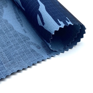Poliéster algodón estampado camuflaje azul oscuro Ripstop tela para ropa de trabajo táctica al aire libre ropa - Product Image 4