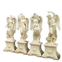 Statues classiques en marbre des quatre saisons pour jardin décoratif à vendre