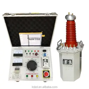 Juego de prueba de frecuencia de potencia de alto voltaje 50KV Portable AC DC Hipot Tester