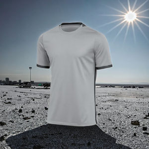 全国サッカーシャツセットブランクレッドホワイトブラック制服タイ品質50周年記念サッカージャージー100% ポリエステルクイック - Product Image 2