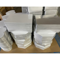 Plaques rondes en aluminium de 8, 10 et 12 pouces pour sublimation, cercles métalliques vierges blancs pour sublimation, cercles ronds en aluminium pour sublimation